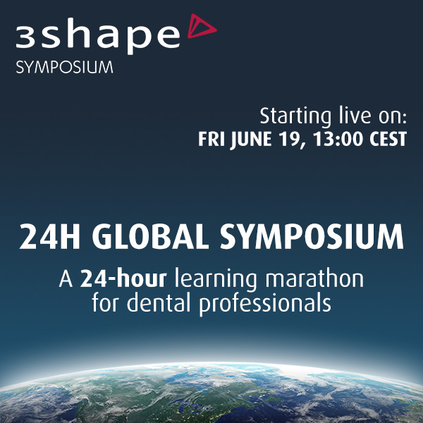 24-hours global symposium by 3shape